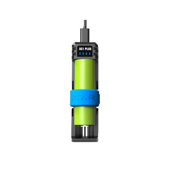 XTAR XTAR SC1 Plus Snellader voor Li-ion en Ni-MH Batterijen met USB-C Powerbank-functie