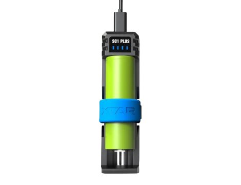 XTAR XTAR SC1 Plus Snellader voor Li-ion en Ni-MH Batterijen met USB-C Powerbank-functie