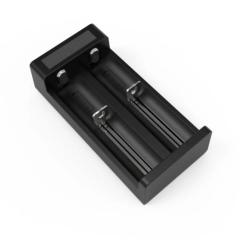 XTAR XTAR MC2 Plus 2-Kanaals Li-ion Batterijlader met USB-C Voeding en 0V-Reactivatie