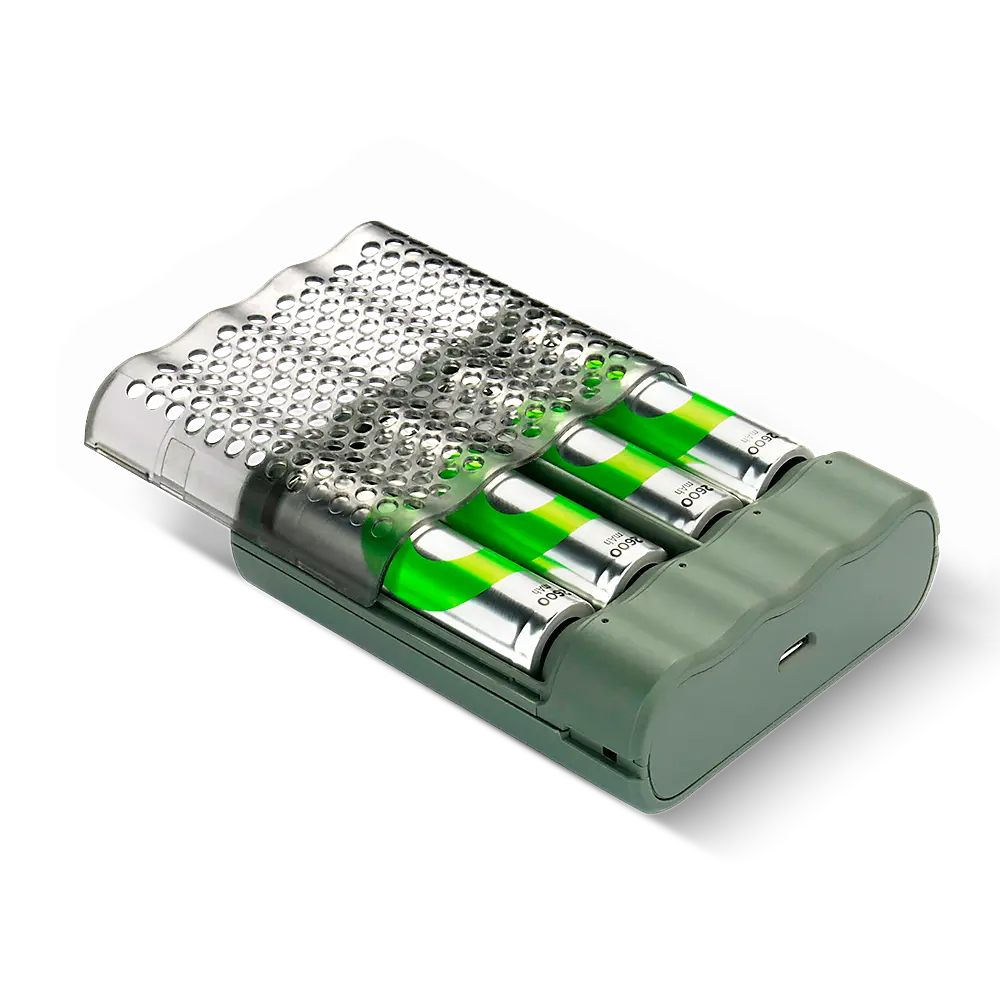 GP ReCyko Speed M452 USB Batterijlader met 4x AA 2600mAh NiMH Oplaadbare Batterijen