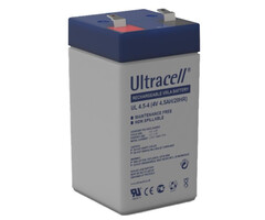 Ultracell Loodaccu UL4.5-4 4V 4,5Ah VRLA AGM
