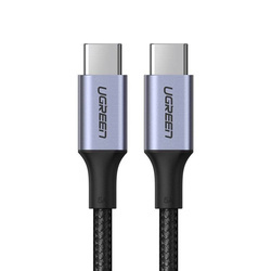 Ugreen USB-C naar USB-C Power Delivery kabel, 100W snelladen, 2 meter