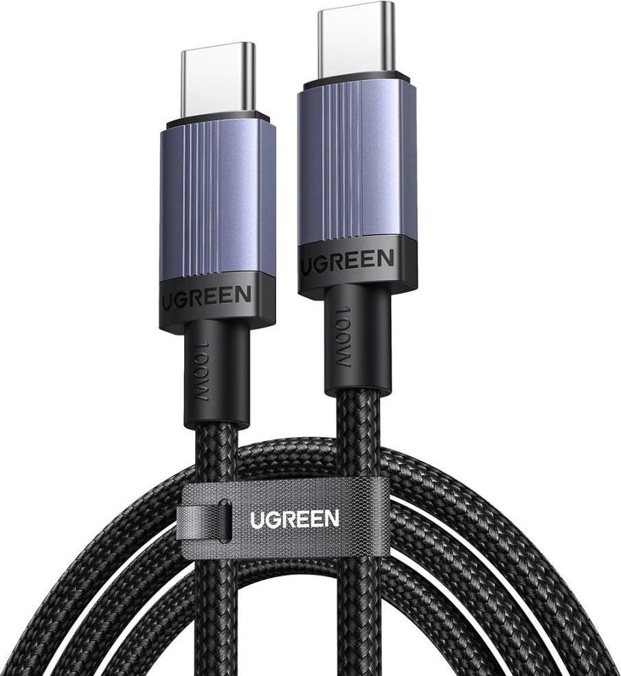 Ugreen USB-C naar USB-C Power Delivery kabel, 100W snelladen, 0,5 meter