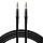 AUX audiokabel van silicone met 3.5mm jackstekker, verguld, 1 meter