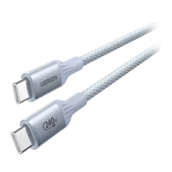 Ugreen USB-C naar USB-C Power Delivery kabel, tot 240W snelladen, 1 meter
