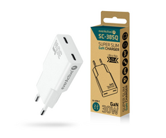 everActive 30W GaN USB-C lader 2 poorten PD SC-385Q