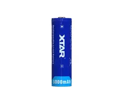 XTAR 21700 Li-ion Accu 3.6V 5000mAh - Beveiligd, Button Top