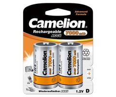 Camelion 2 x D - LR20 Oplaadbaar 7000 mAh Camelion