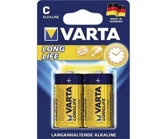 Varta 2 x C - LR14 Alkaline batterij Varta Long Life