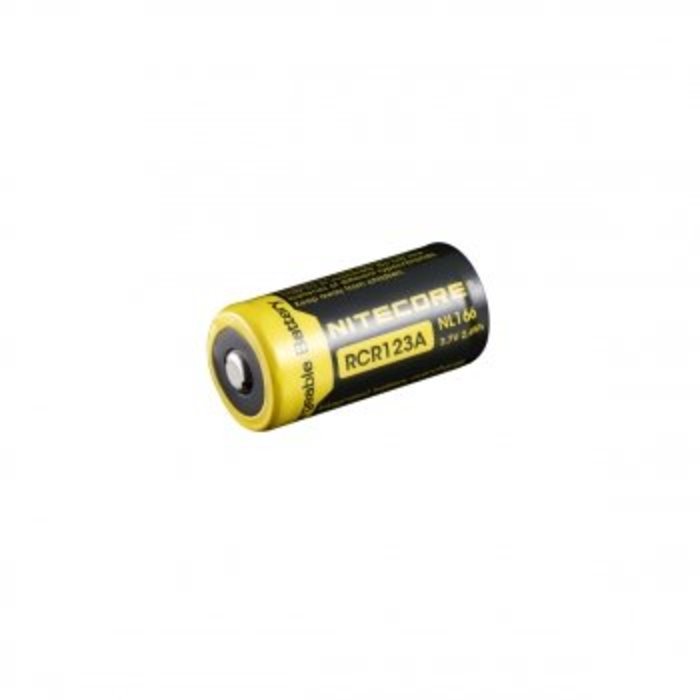 Nitecore RCR123A Li-ion battery NL166 650mah