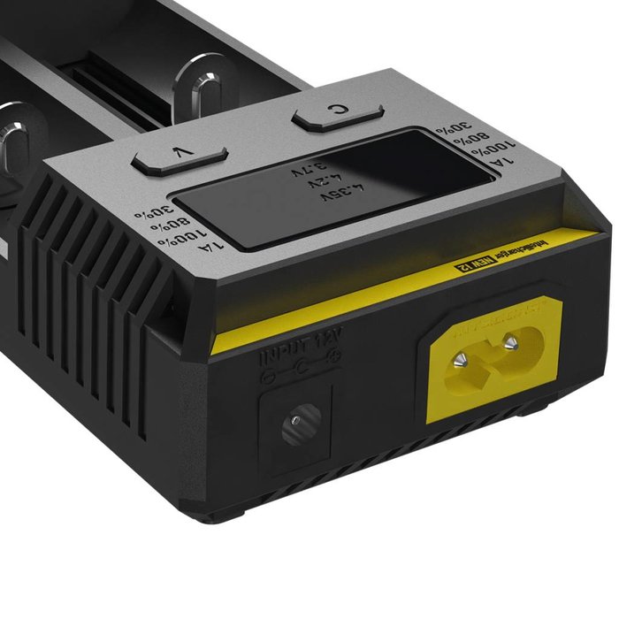 Nitecore Nitecore New i2 batterij lader voor Li-ion/Nimh/Ni-Cd batterijen