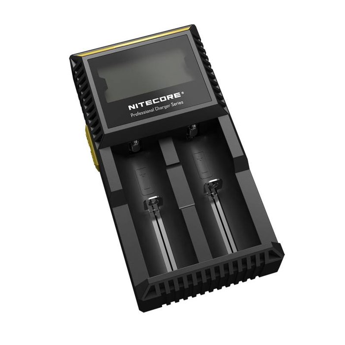 Nitecore Nitecore D2 digichareger  batterij lader voor Li-ion/Nimh/Ni-Cd batterijen