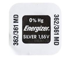 Energizer 362 / 361 Horloge batterij SR721SW Energizer