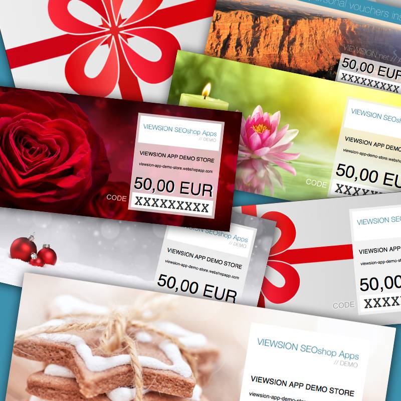 vOucher Geschenkgutschein DEMO