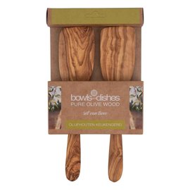 Pure olivewood Olijfhouten spatelset