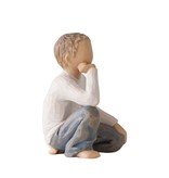 Willow Tree beeldje Inquisitive Child (jongen)