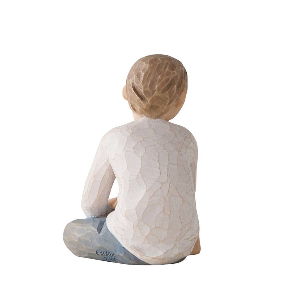 beeldje Caring Child (jongen)
