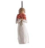 Willow Tree Surrounded By Love hanging ornament