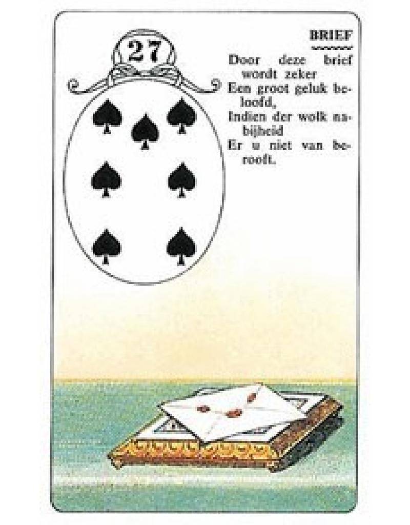 Lenormand waarzegkaarten + boek