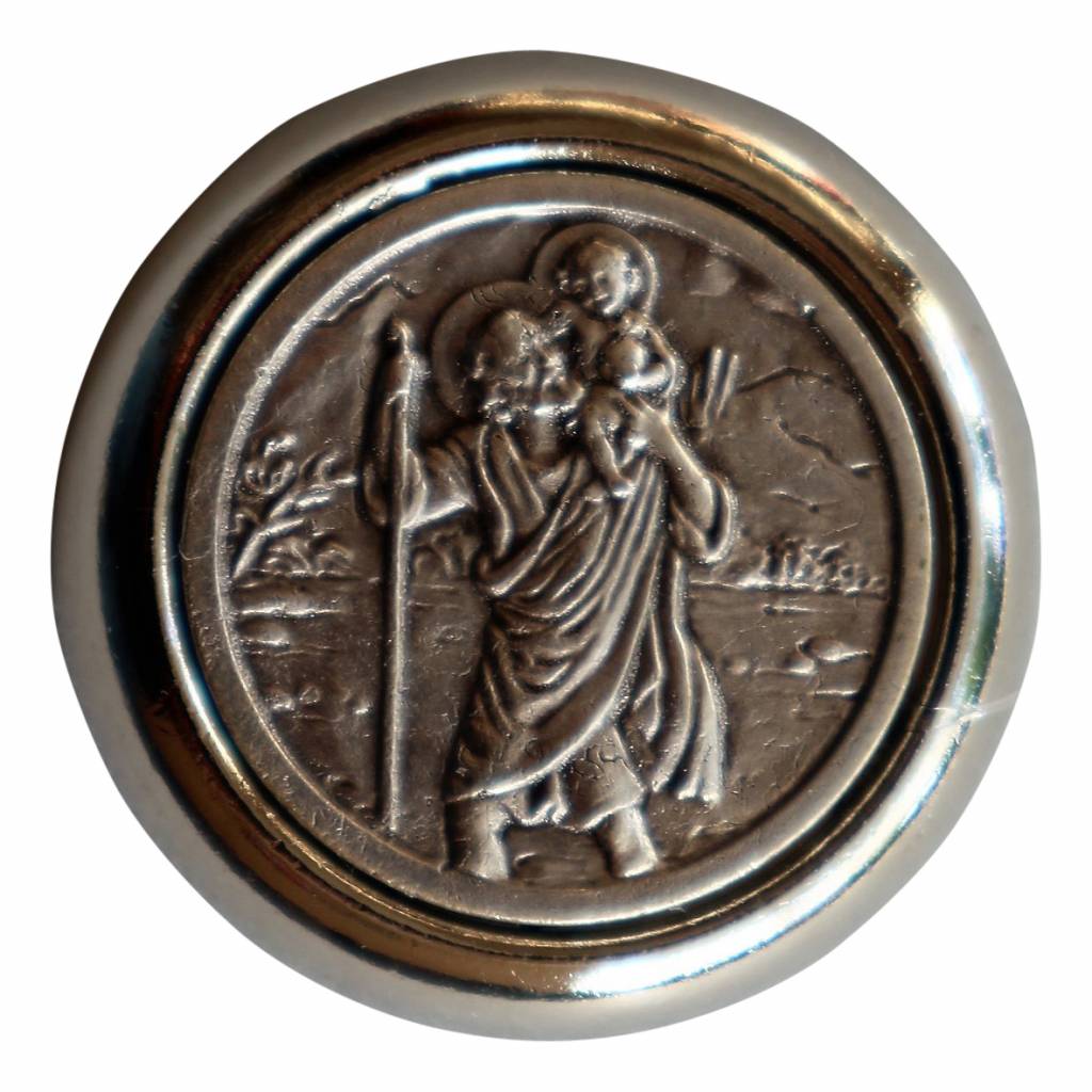 Christoffel automagneet rond