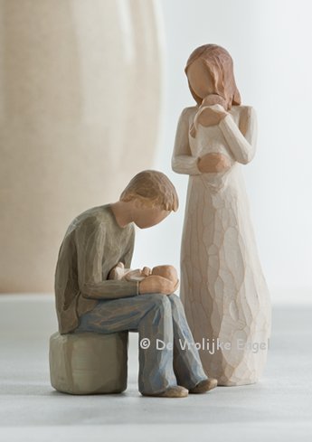 Willow Tree beeldje New Dad