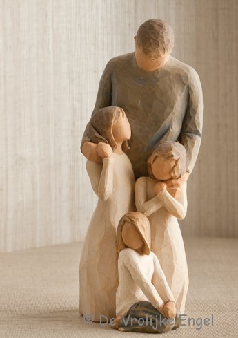 Willow Tree beeldje Joyful Child (meisje)