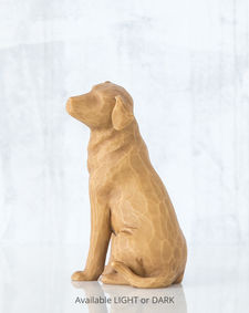 Willow Tree beeldje Love My Dog (lichtgekleurd)