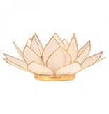 Lotus kaarshouder - wit