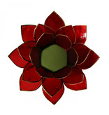 Lotus kaarshouder - rood