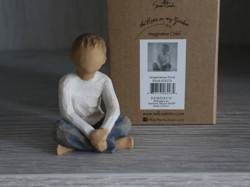 Willow Tree beeldje Imaginative Child (jongen)