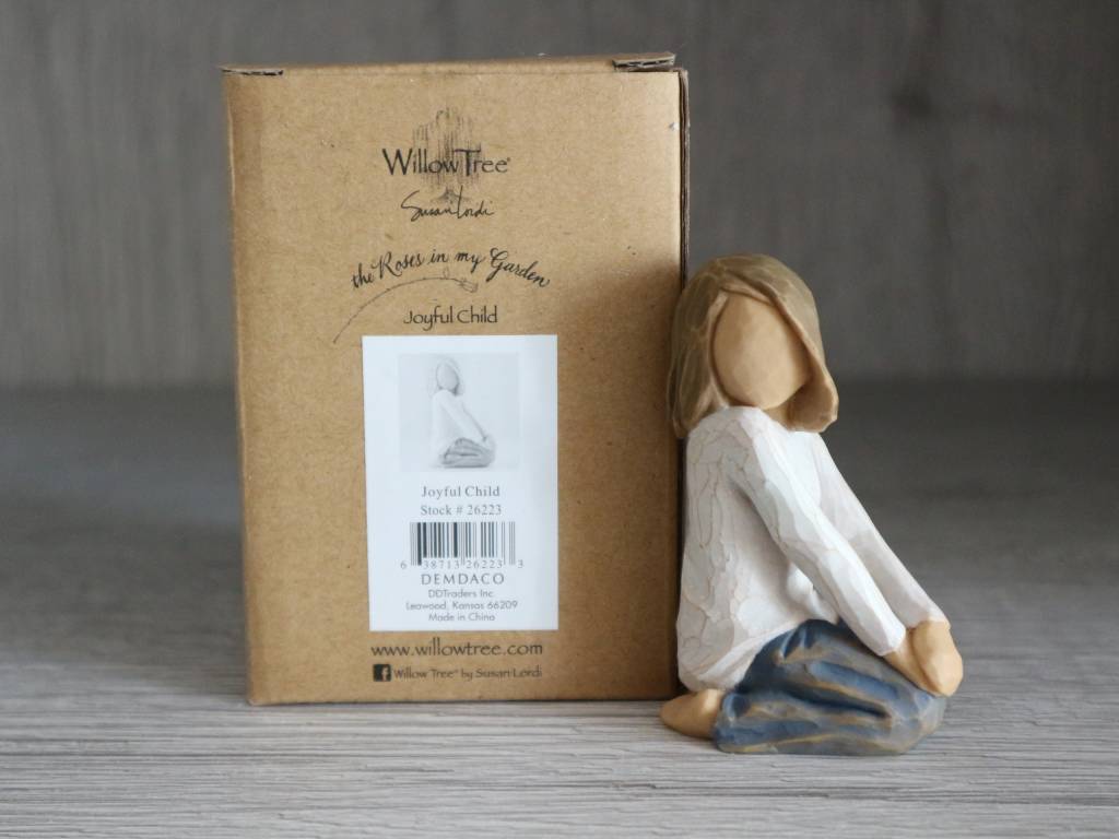Willow Tree beeldje Joyful Child (meisje)