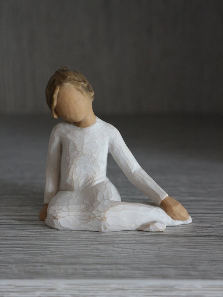 beeldje Thoughtful Child (meisje)
