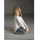 Willow Tree beeldje Joyful Child (meisje)
