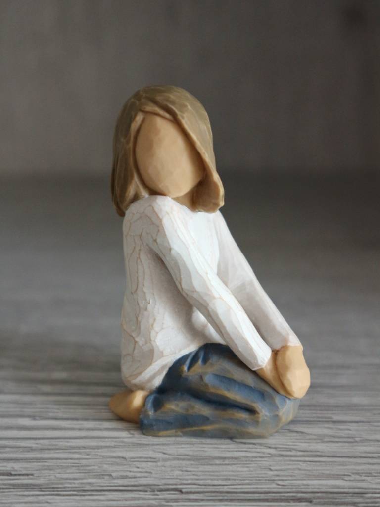 Willow Tree beeldje Joyful Child (meisje)