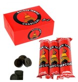 Houtskool tabletten - Doos à 10 rollen