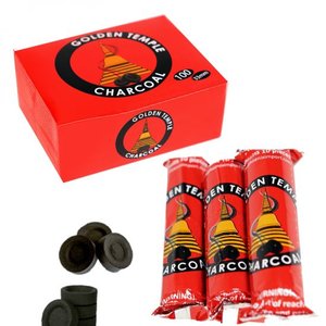 Houtskool tabletten - Doos à 10 rollen