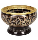 Wierookbrandertje voor kooltjes zwart