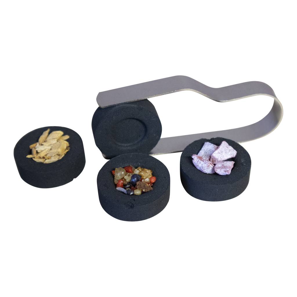 Houtskool tabletten - Doos à 10 rollen