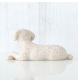 beeldje Love My Dog (klein, liggend)