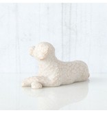 beeldje Love My Dog (klein, liggend)