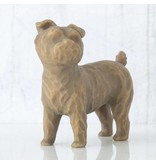 Willow Tree beeldje Love My Dog (klein, staand)