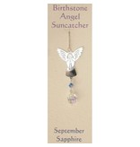 Engel suncatcher geboortesteen - September