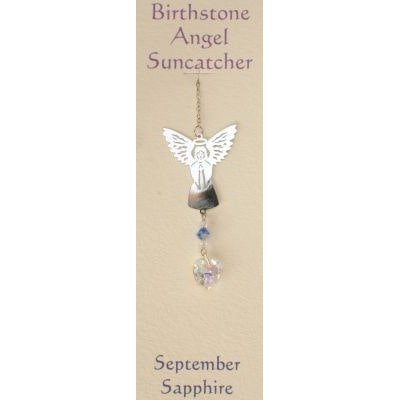 Engel suncatcher geboortesteen - September