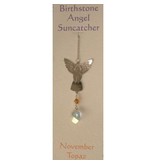 Engel suncatcher geboortesteen - November