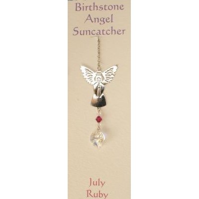 Engel suncatcher geboortesteen - Juli