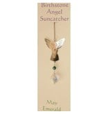 Engel suncatcher geboortesteen - Mei