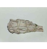 Smudgestick witte salie 10 cm - set van 3