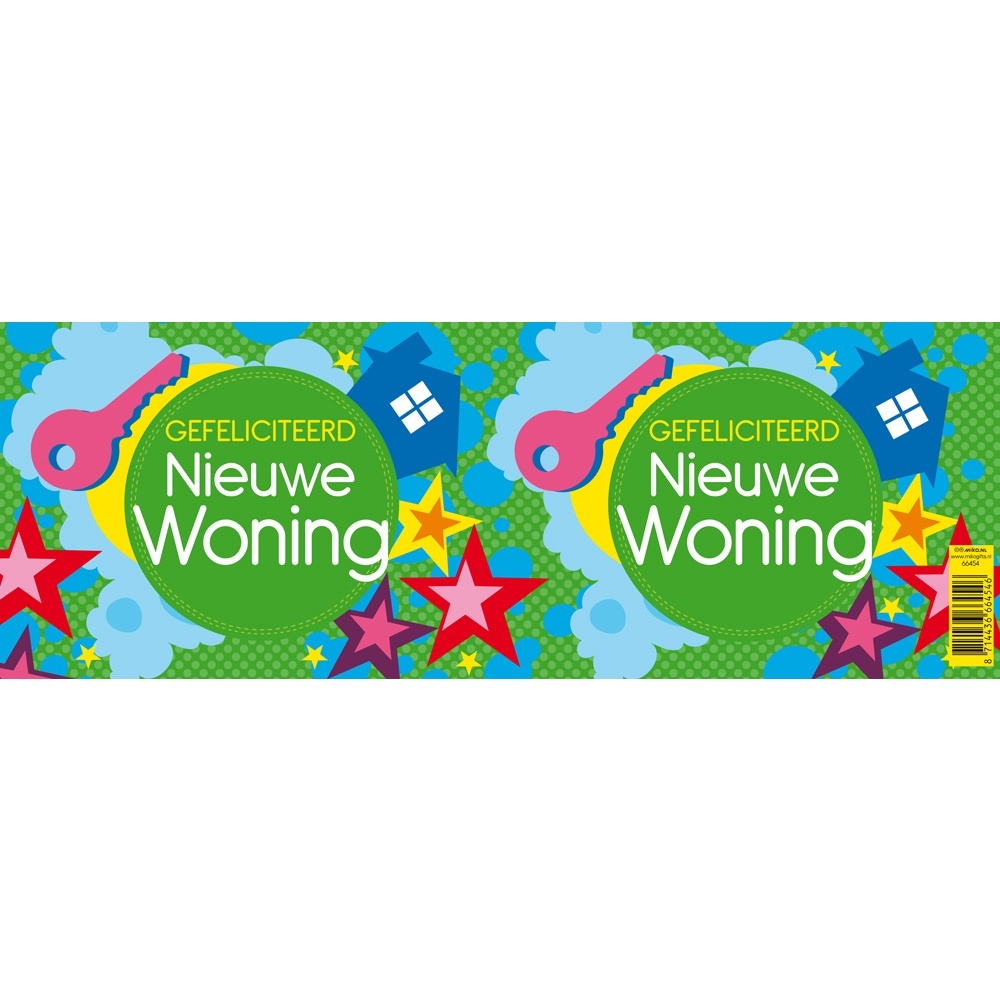 Bliklabel - Nieuwe woning