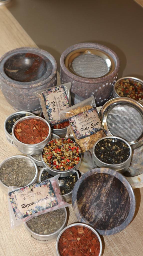 Zeefje voor wierookbrander