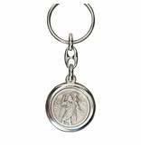 Christoffel sleutelhanger rond